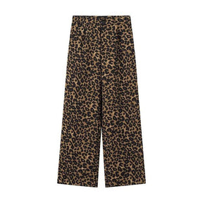 HOSE MIT LEOPARDEN MUSTER