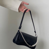 SCHWARZE HANDTASCHE